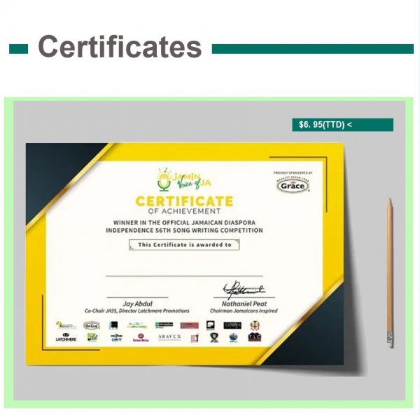 CERTIFICATES