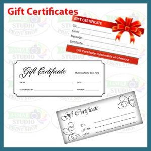 GIFT CERTIFICATES