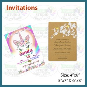 INVITATIONS