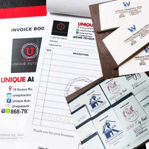 RECEIPT & INVOICE BOOKS
