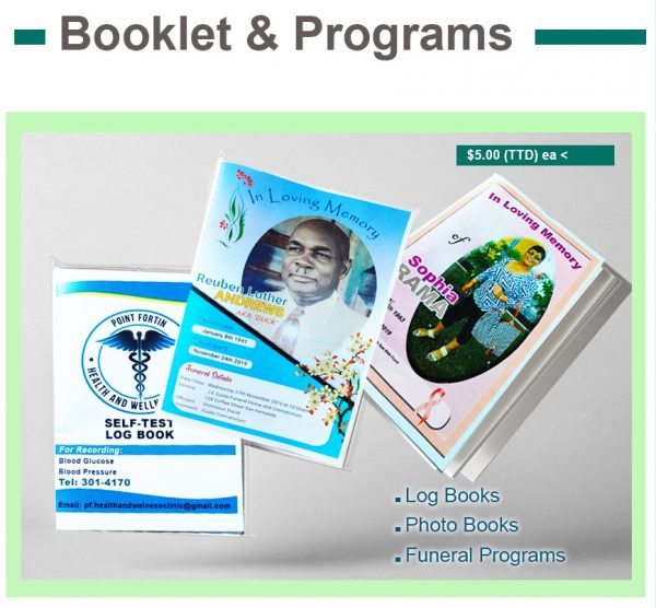 BOOKLETS & PROGRAMS